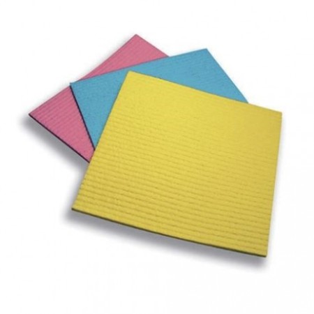 PANNI SPUGNA 20X18 COLORI ASSORTITI 5 PZ